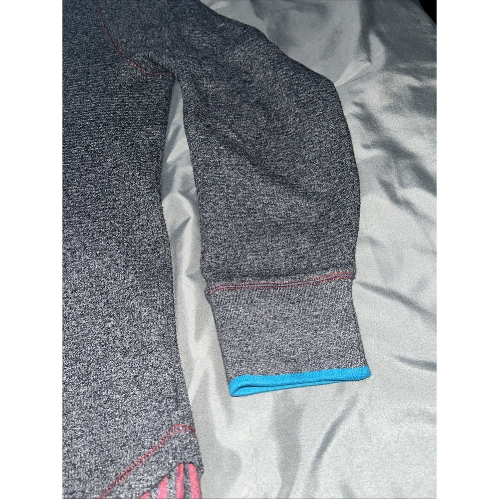Robert Graham ELI Quarter Zip CLASSIC FIT Men's Size Medium Gray COTTON - Picture 4 of 10